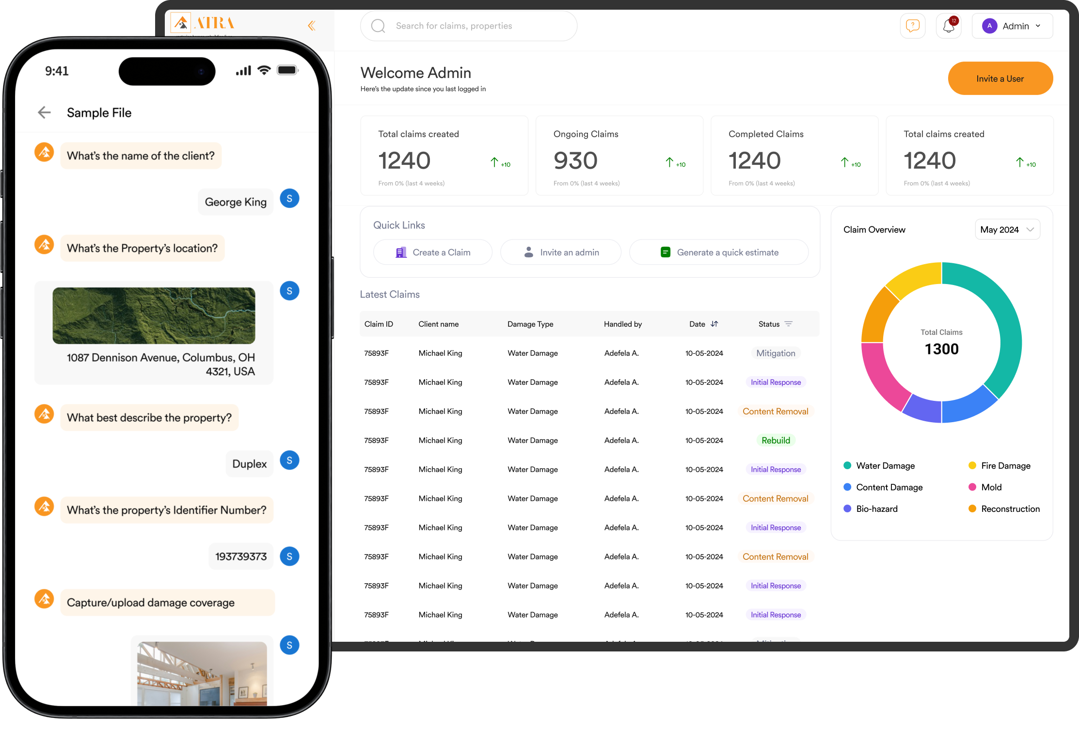 ATRA Desktop Interface